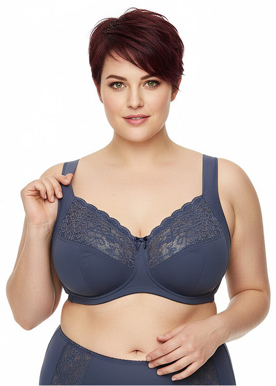 5813 Бюстгальтер с широкими бретелями без косточек Anita Графит