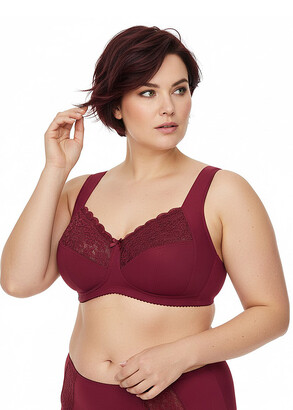 5813 Бюстгальтер з широкими бретелями без кісточок Anita Темно-червоний 5813 Бюстгальтер з широкими бретелями без кісточок Anita Темно-червоний