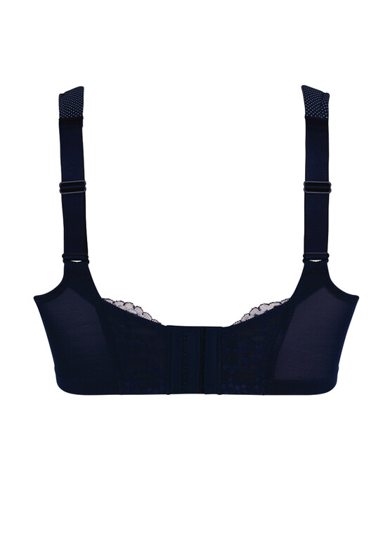 5882 Бюстгальтер-минимайзер без косточек для большой груди Orely Anita Морской синий