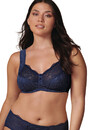 5882 Бюстгальтер-минимайзер без косточек для большой груди Orely Anita Морской синий