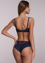 2182 Полууплотненный бюстгальтер на косточках AVA Темно-синий  - Фото 3