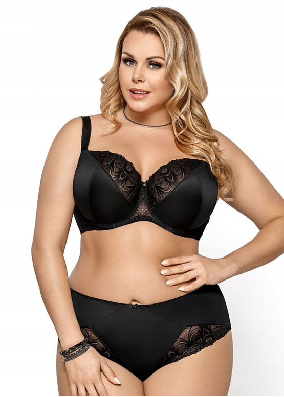 K-425 Трусы-слип с высокой посадкой Casablanca Gorsenia Черный