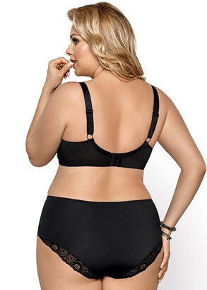 K-425 Трусы-слип с высокой посадкой Casablanca Gorsenia Черный