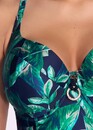 066 Купальник цельный с уплотненными чашками AVA SKJ 66 Leafine Зеленый
