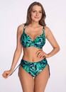 235/2 Женские брифы с завязками Leafine AVA Зеленый