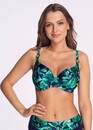 236 Бюст купальный с мягкой чашкой на косточках Leafine AVA Зеленый