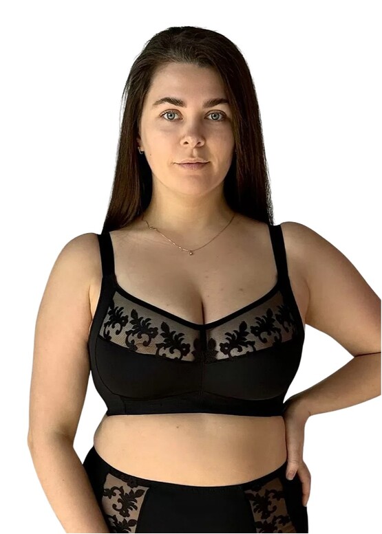 006-07-02 Бюстгальтер без косточек с мягкой чашкой MARTINA Effetto Черный