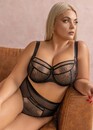 1295 Бюстгальтер з м'якою чашкою на кісточках Choice Kris Line Чорний  - Фото 3