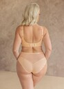 2011 Бюстгальтер большого размера с мягкой чашкой Nel Kris Line Бежевый