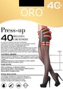 40 Жіночі колготи Press up Oro 40 den Чорний