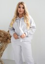 71264 Жіночий спортивний костюм великого розміру Style Меланж