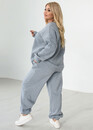 71669 Женский костюм (кофта и брюки) большого размера Style Серый