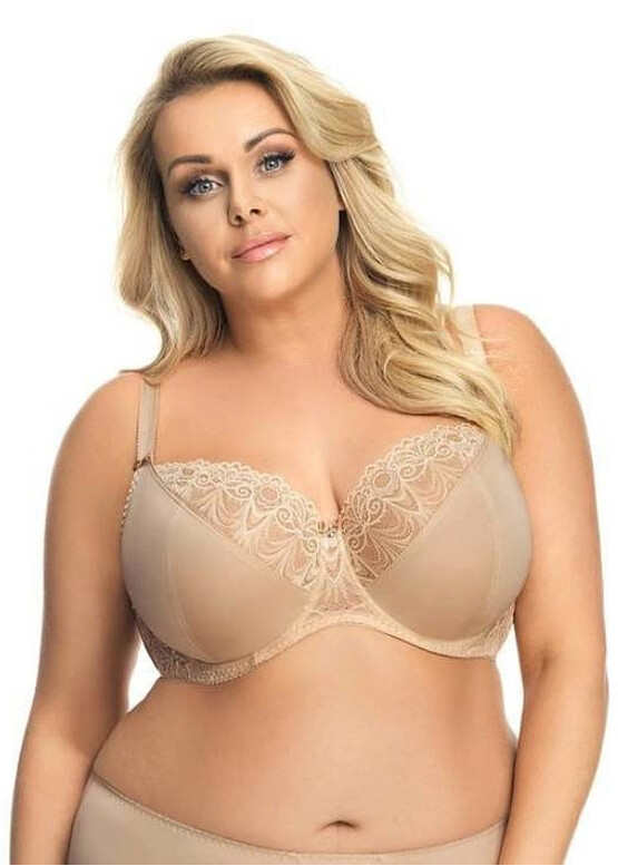 K-425/1 Бюстгальтер з м'якою чашкою на кісточках Casablanca Gorsenia Бежевий