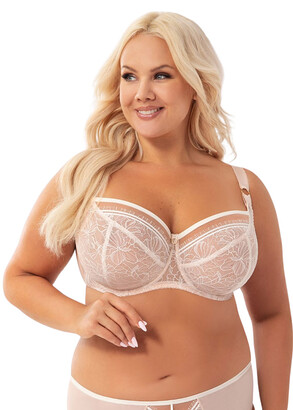 К-904 Мягкий кружевной бюстгальтер на косточках Mirella Gorsenia Бежевый