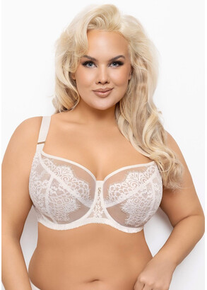 K-967 Бюстгальтер з м'якою чашкою на кісточках Loretta Gorsenia Екрю K-967 Бюстгальтер з м'якою чашкою на кісточках Loretta Gorsenia Екрю