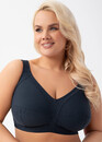 K-973 Бюстгальтер с мягкой чашкой без косточек Nela Gorsenia Синий