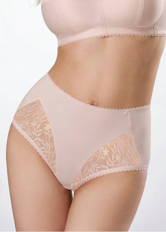 186-25-AK Трусы-слип c высокой посадкой Honey Крем-брюле