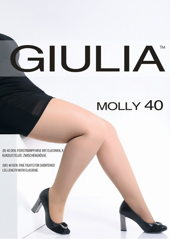 40 Жіночі колготи великих розмірів Giulia Molly 40 Den (до 4XL)