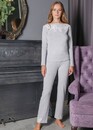 3158 Пижама блузон с брюками из вискозы Verona TM Komilfo Серый