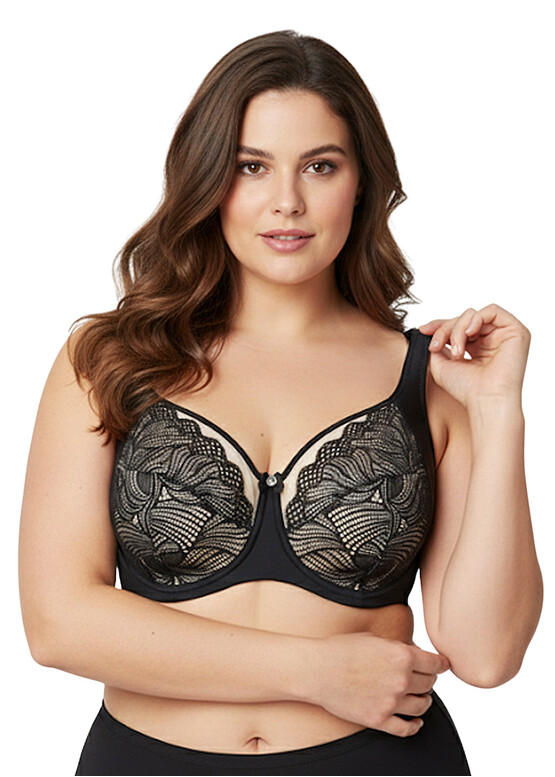 1180 Підтримуючий бюстгальтер на кісточках Lana Чорний