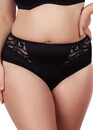 2805 Трусы-слип высокой посадки Lana Черный гипюр