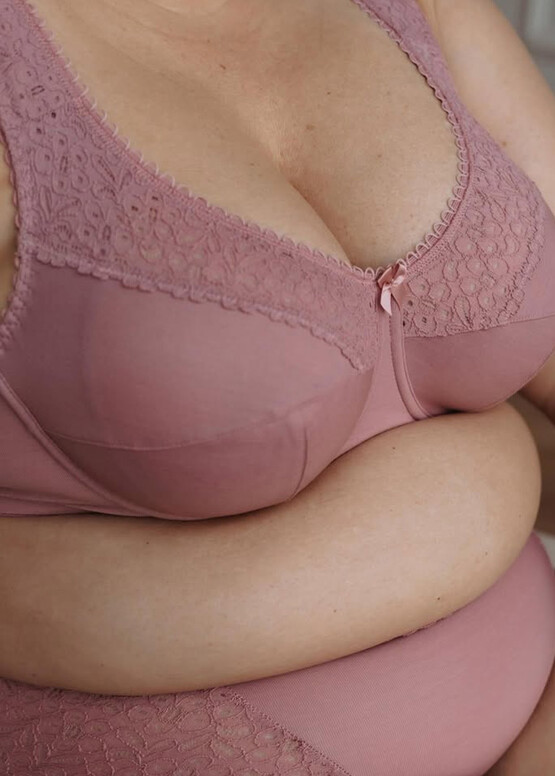 02131-50 Бюстгальтер з м'якою чашкою на кісточках Lauma Ліловий