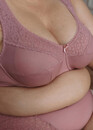 02131-50 Бюстгальтер з м'якою чашкою на кісточках Lauma Ліловий