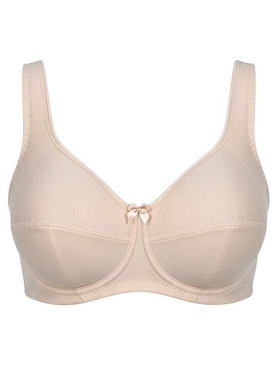 02146 Бюстгальтер з м'якою чашкою на кісточках Lauma Сріблястий півонія