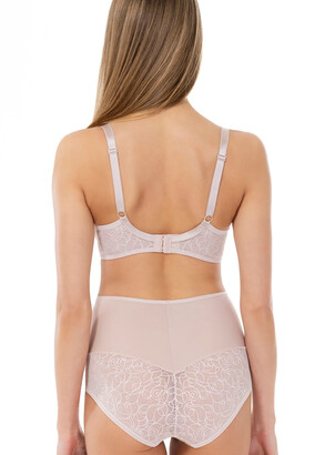 43L51 Трусы-слип с высокой посадкой Lauma Серебристый пион