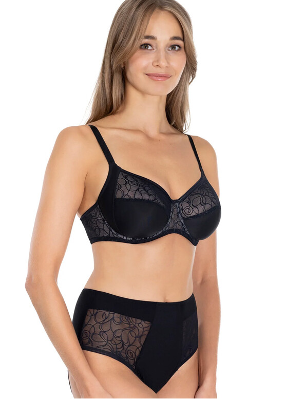 43L51 Трусы-слип с высокой посадкой Lauma Черный