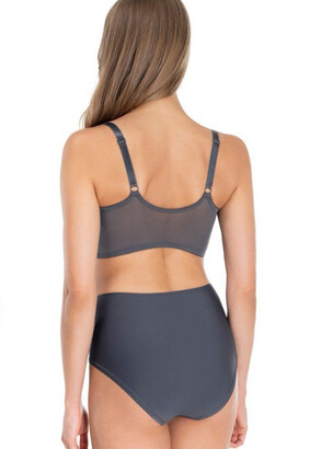 58K26 Бюстгальтер с застежкой спереди без косточек Lauma Темный жемчуг 58K26 Бюстгальтер с застежкой спереди без косточек Lauma Темный жемчуг