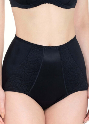 66A52 Трусы-слип с высокой посадкой Lauma Черный