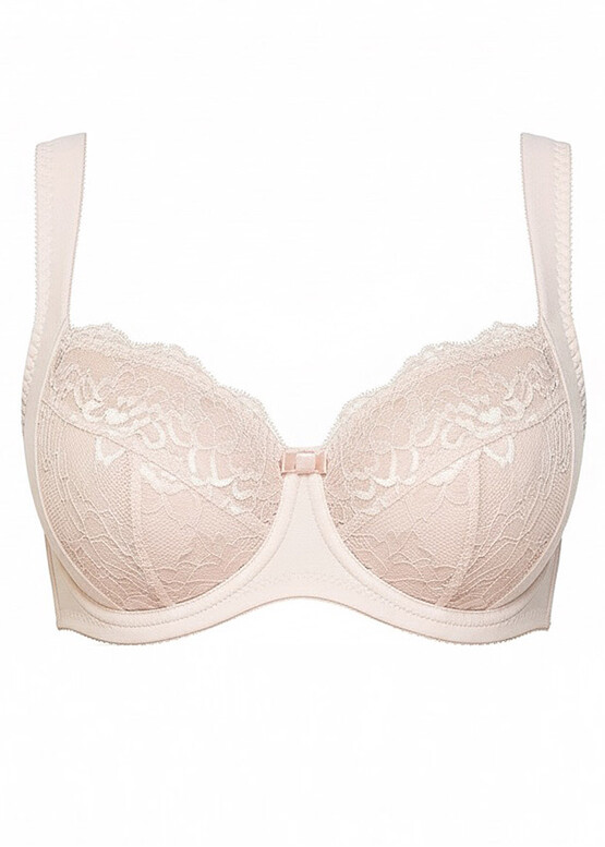 72F23 Бюстгальтер з бічною підтримкою та широкими бретелями Lauma Срібляста півонія