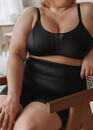 79401 Бюстгальтер без кісточок для великих грудей Lauma Чорний