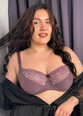 H102940 Бюстгальтер з м'якою чашкою на кісточках Nana Крокус