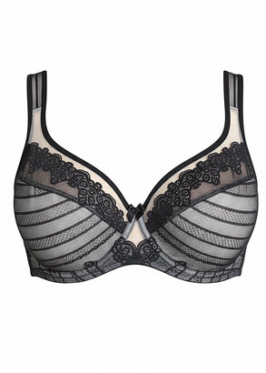 1081 Полууплотненный бюстгальтер на косточках Nana Черный