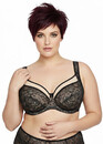 1127 Поддерживающий бюстгальтер на косточках Nana Черный