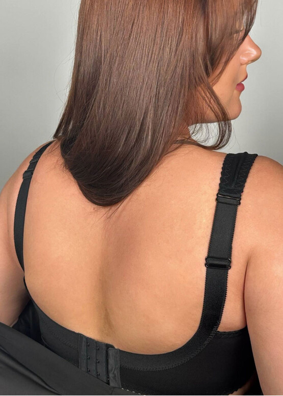 H11578 Бюстгальтер без кісточок з широкими бретелями Nana Чорний