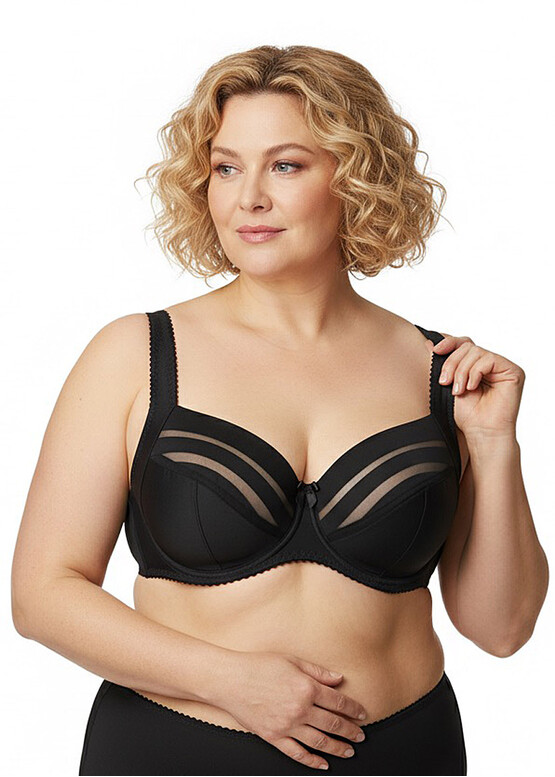 153440 Бюстгальтер с полууплотненной чашкой на косточках Nana Черный 153440 Бюстгальтер с полууплотненной чашкой на косточках Nana Черный