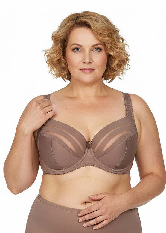 153440 Бюстгальтер з напівущільненою чашкою на кісточках Nana Перець