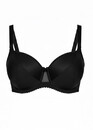 311440 Бюстгальтер з м'якою чашкою на кісточках Nana Чорний
