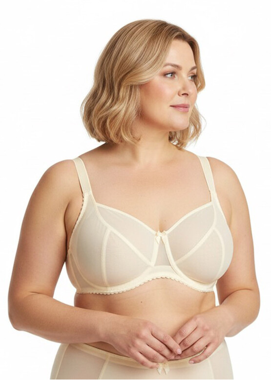 311440 Бюстгальтер з м'якою чашкою на кісточках Nana Молоко