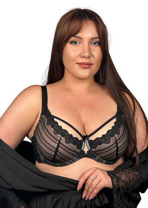 8128 Бюстгальтер на косточках с мягкой чашкой Nana Черный