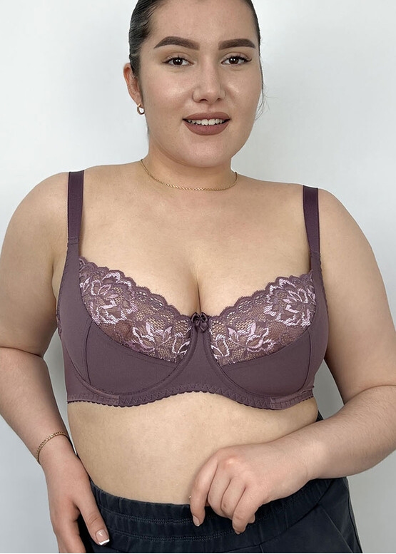 H102940 Бюстгальтер з м'якою чашкою на кісточках Nana Крокус
