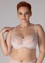 H102940 Бюстгальтер с мягкой чашкой на косточках Nana Серебристый пион