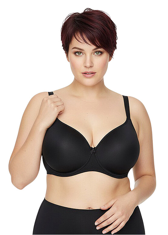 2324 Ущільнений безшовний бюстгальтер спейсер Nana Чорний