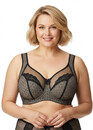 195-187 Бюстгальтер без каркасів з бічною підтримкою Orhideja чорний з бежевим 195-187 Бюстгальтер без каркасів з бічною підтримкою Orhideja чорний з бежевим