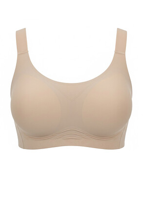 950-000 Бесшовный бюстгальтер без каркасов со съёмными чашечками Orhideja Бежевый
