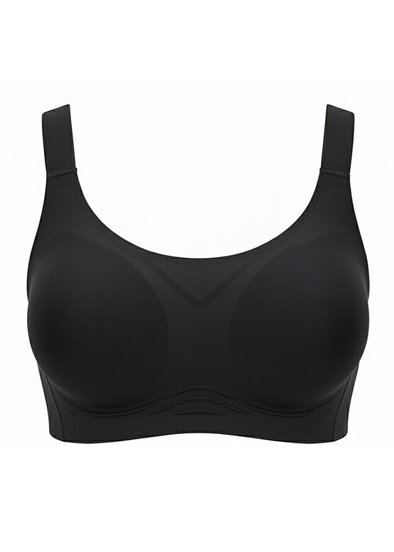 950-000 Бесшовный бюстгальтер без каркасов со съёмными чашечками Orhideja Черный