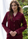 2303 Женская пижама из шелка Shato Бордо 2303 Женская пижама из шелка Shato Бордо